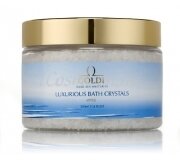 Соль для ванны Яблоко GOLDI Luxurious Bath Crystals Apple, 350 мл.